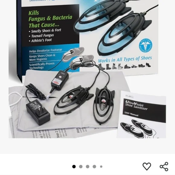 Pedifix ShoeZap UV Shoe Sanitizer - Picture 3 of 4